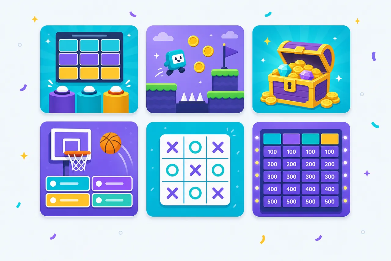 20+ game modes